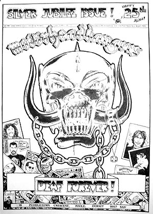 Motorheadbangers 25th edition cover 