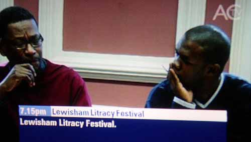 The Lewisham Litracy (sic) Festival