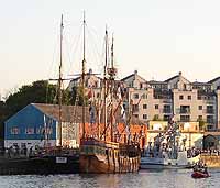 The Matthew moored in Bristol, August 2003