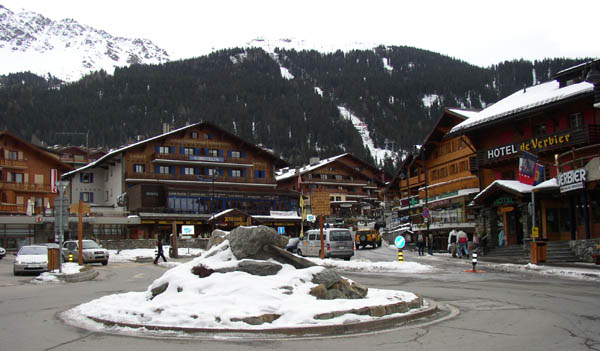 Verbier town centre